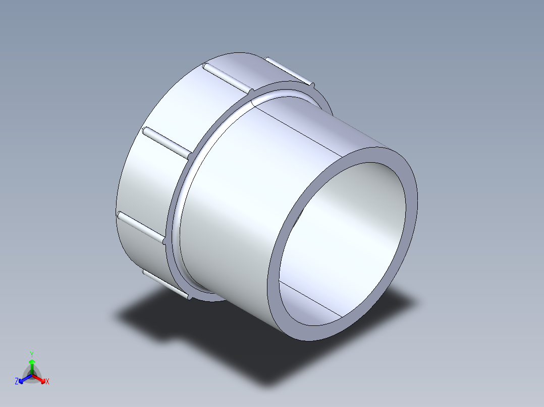 船舶管路系统S24A_SeaDrainPLUS_CleanOutAdapter-SpgxFPT_37E177002_2in Sea Drain Plus - Cleanout Adapter- SpgxFPT正等轴测图