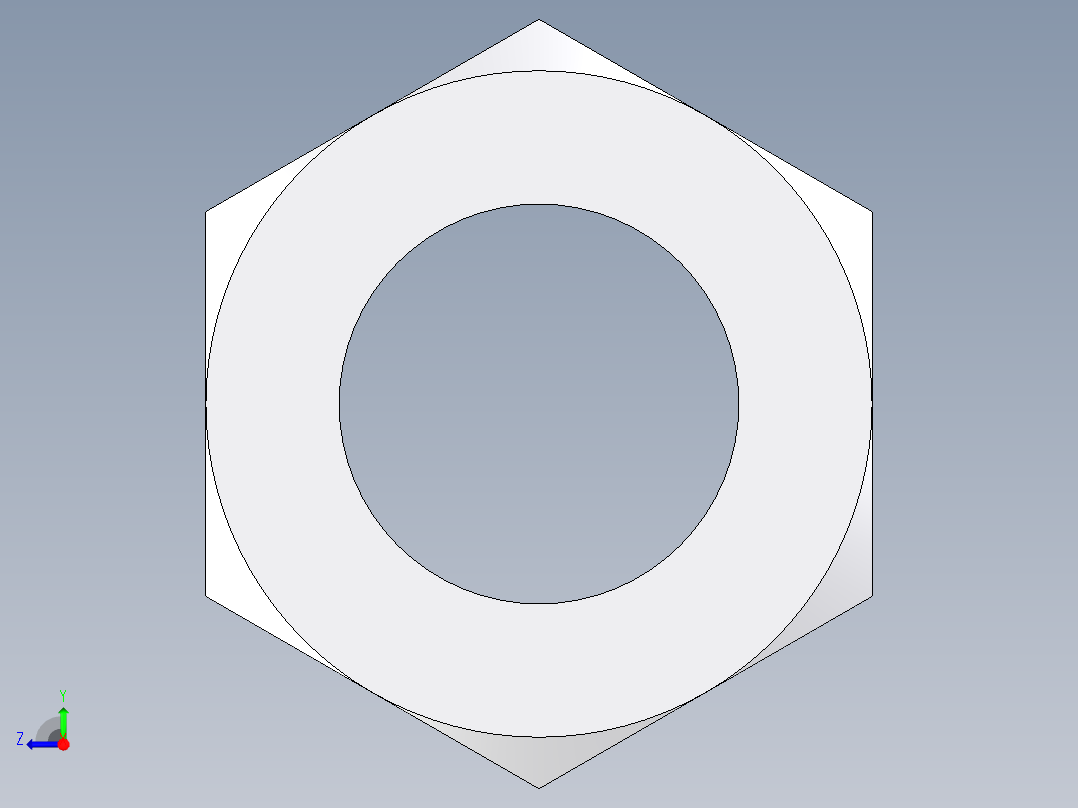 卡套式工业通用硬管接头EO_Nut_EO_24__Cone_end_M30SCFX右视图