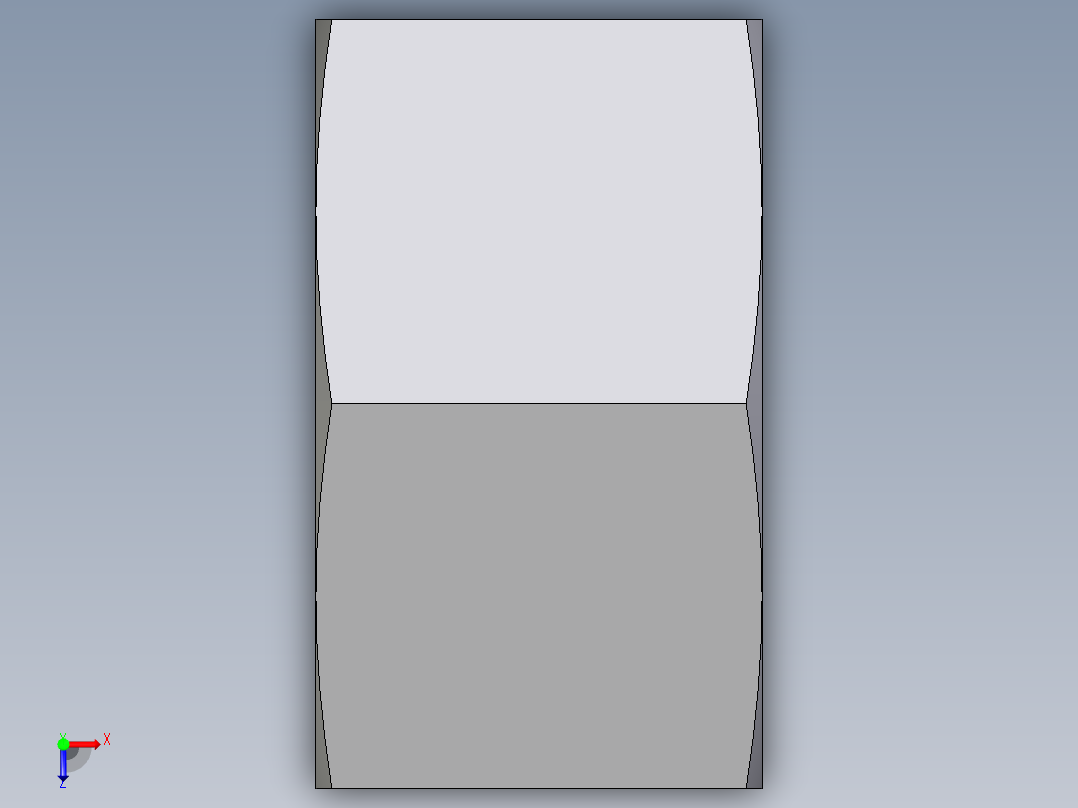 卡套式工业通用硬管接头EO_Nut_EO_24__Cone_end_M30SCFX俯视图