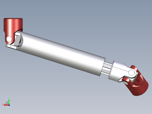 带摩擦轴承的双伸缩万向节后视缩略图