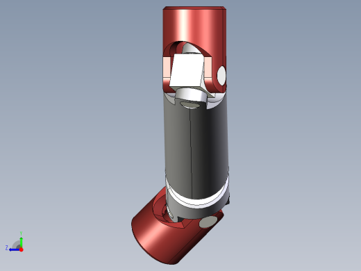 带摩擦轴承的双伸缩万向节右视缩略图