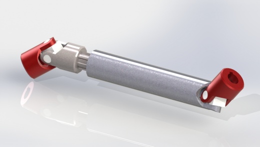 带摩擦轴承的双伸缩万向节缩略图