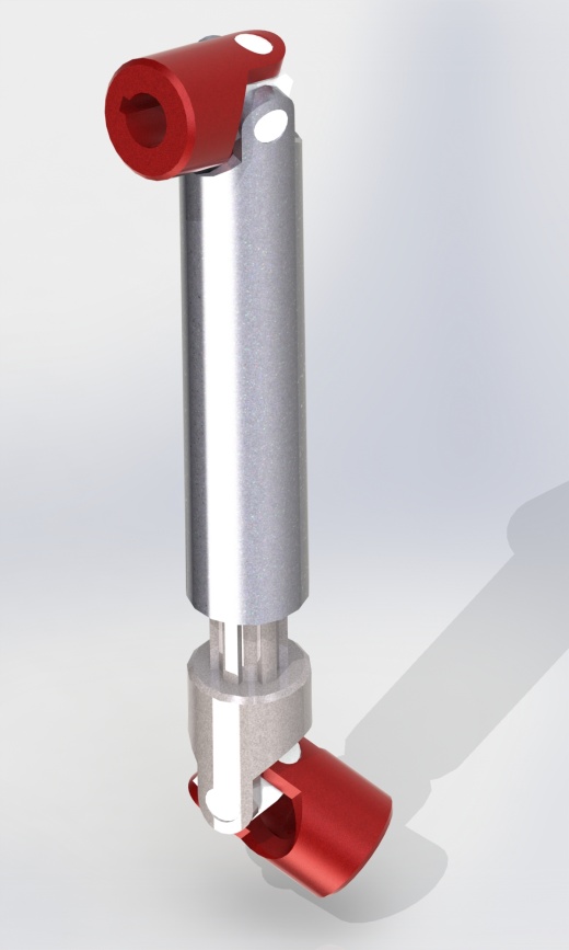 带摩擦轴承的双伸缩万向节缩略图