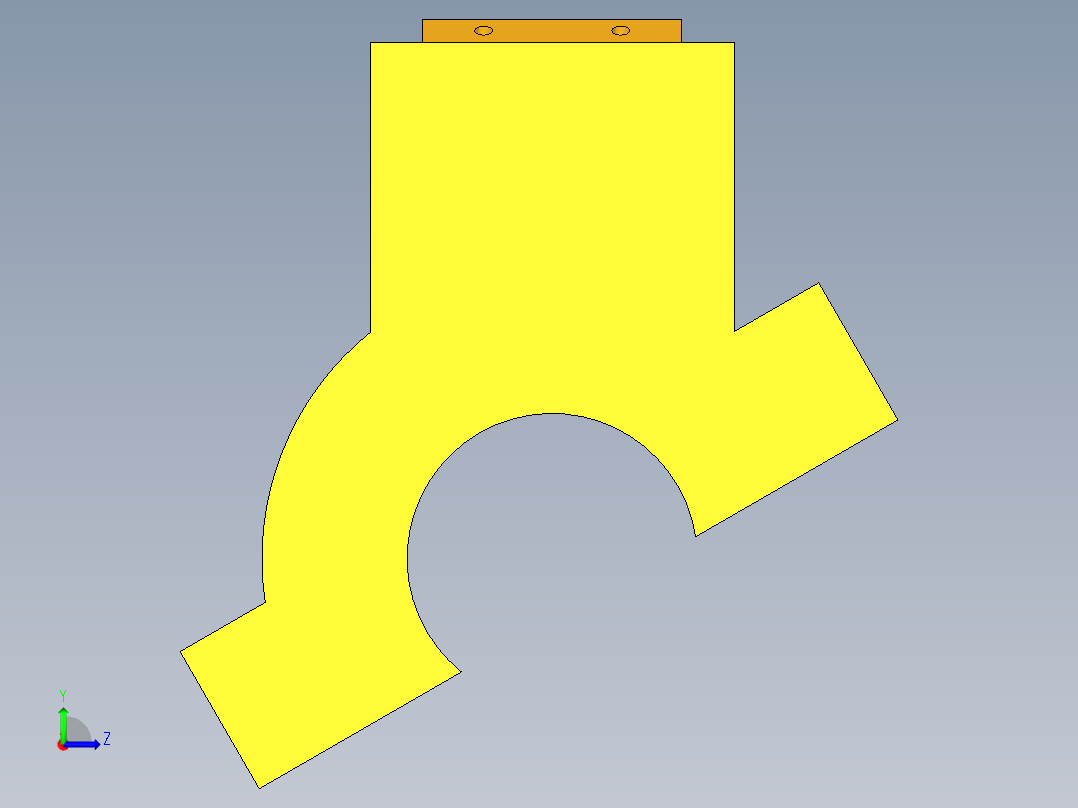 机械爪 3D图纸 (47)左视图