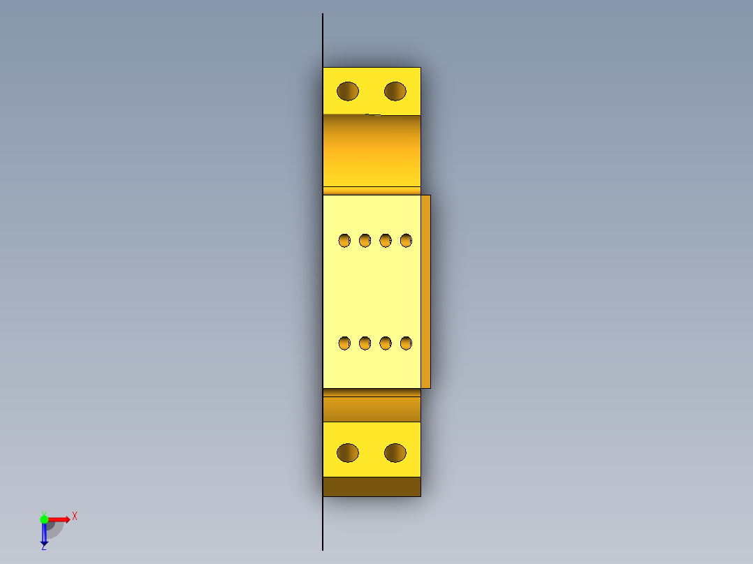 机械爪 3D图纸 (47)俯视图
