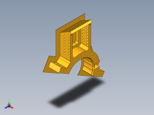 机械爪 3D图纸 (47)正等轴测缩略图