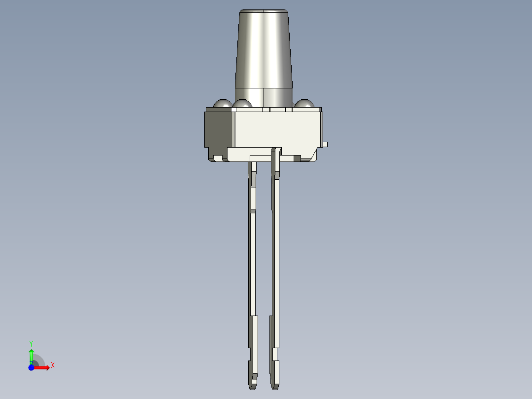 15N型2R轻触开关前视图