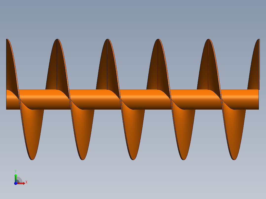 蛟龙螺旋叶片前视图