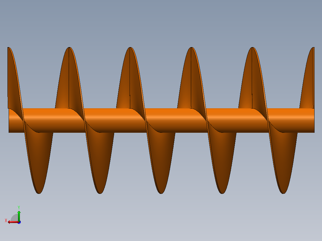 蛟龙螺旋叶片后视图