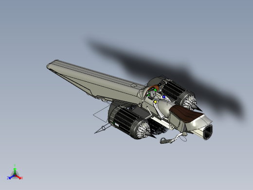 飞船正等轴测缩略图