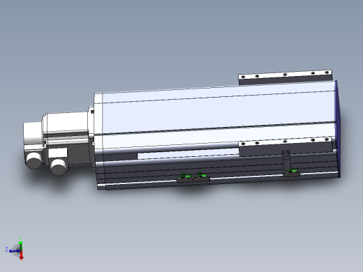 电动滑台模组SDM210直连模型