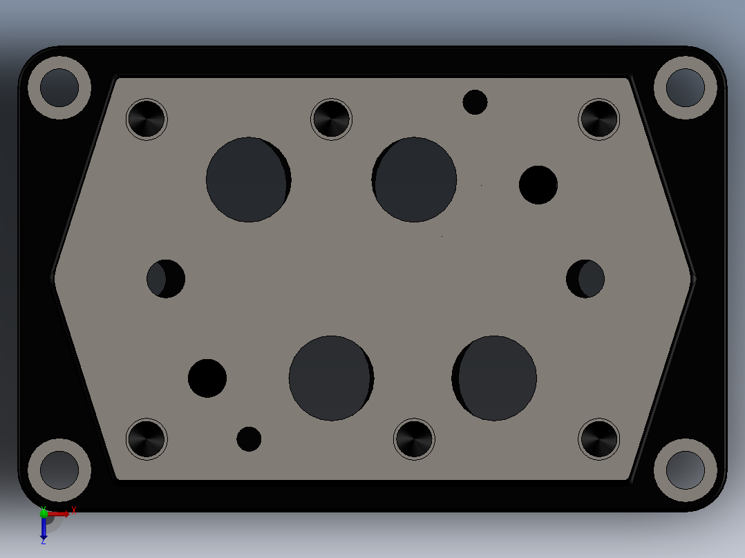 YUKEN EUROPE LTD-DSGM-06X液压元件俯视图