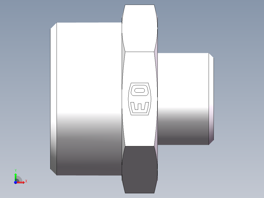直通变径-GR、1C-18-30前视图