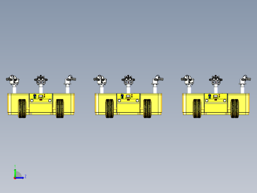 室外地图扫描构建小车模拟左视缩略图