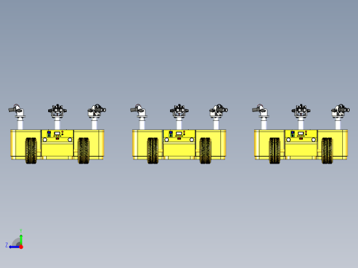 室外地图扫描构建小车模拟右视缩略图