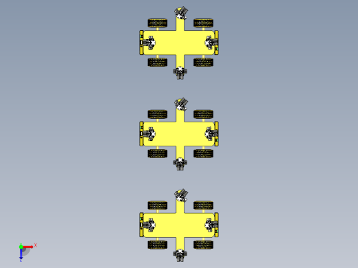 室外地图扫描构建小车模拟俯视缩略图