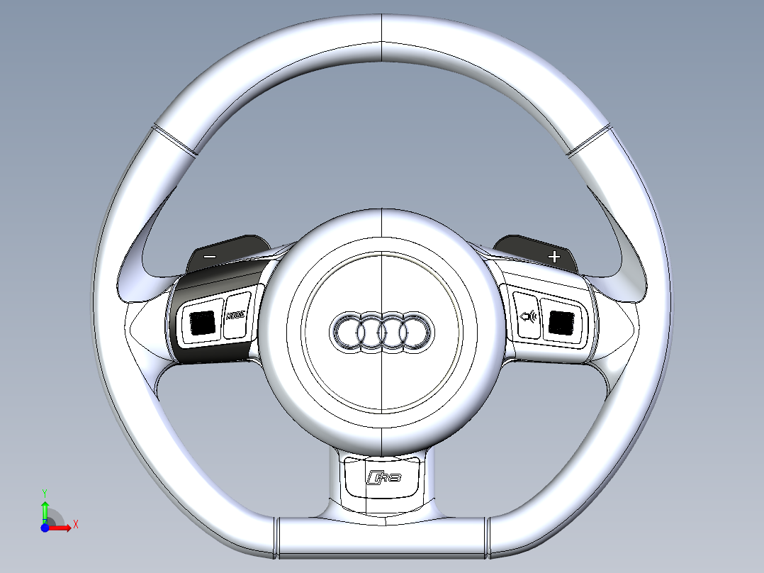 方向盘(42)前视图