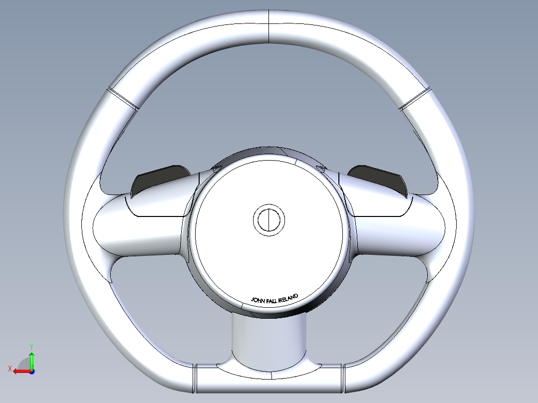方向盘(42)后视图
