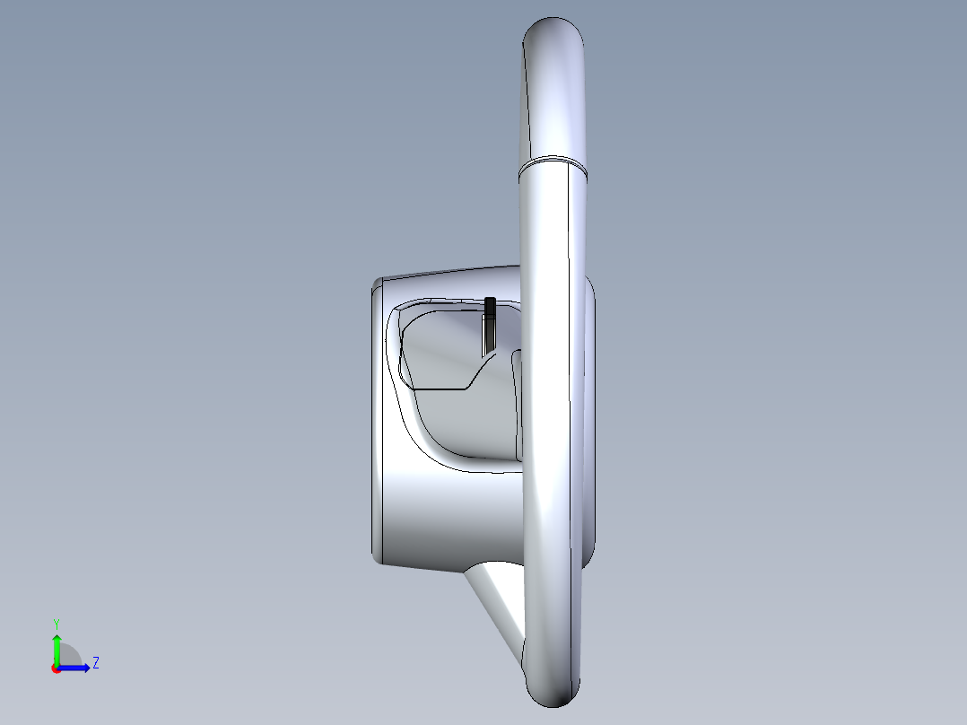 方向盘(42)左视图