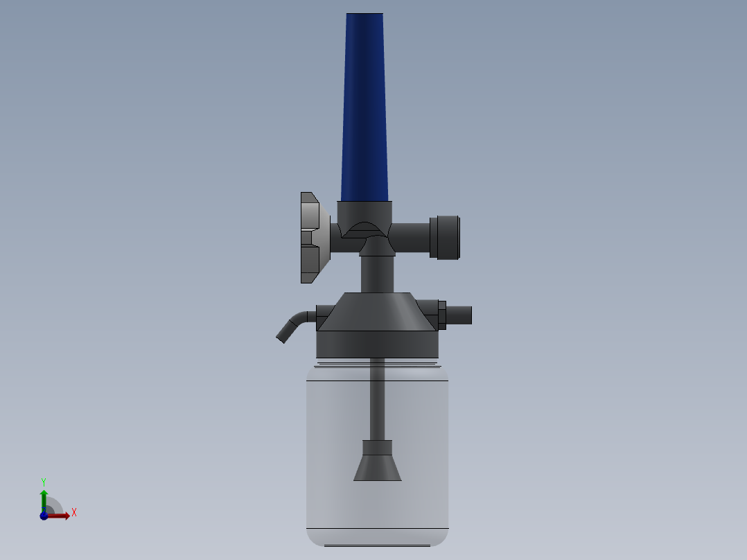 仪表、流量计(31)前视图