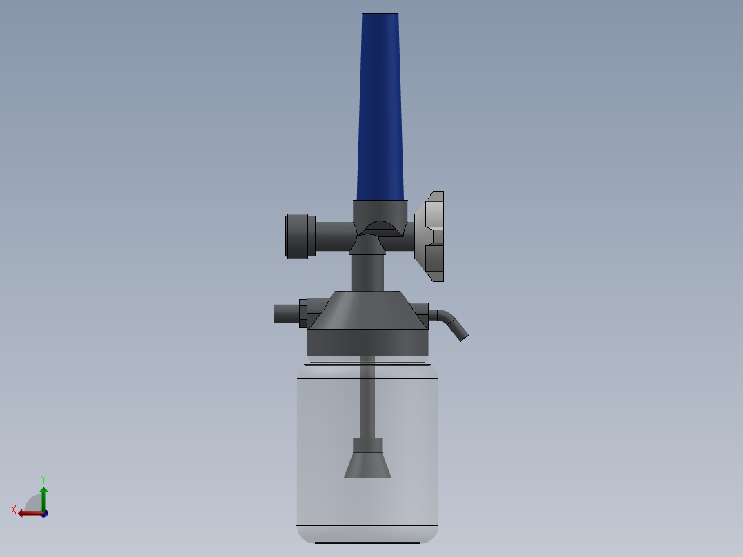 仪表、流量计(31)后视图