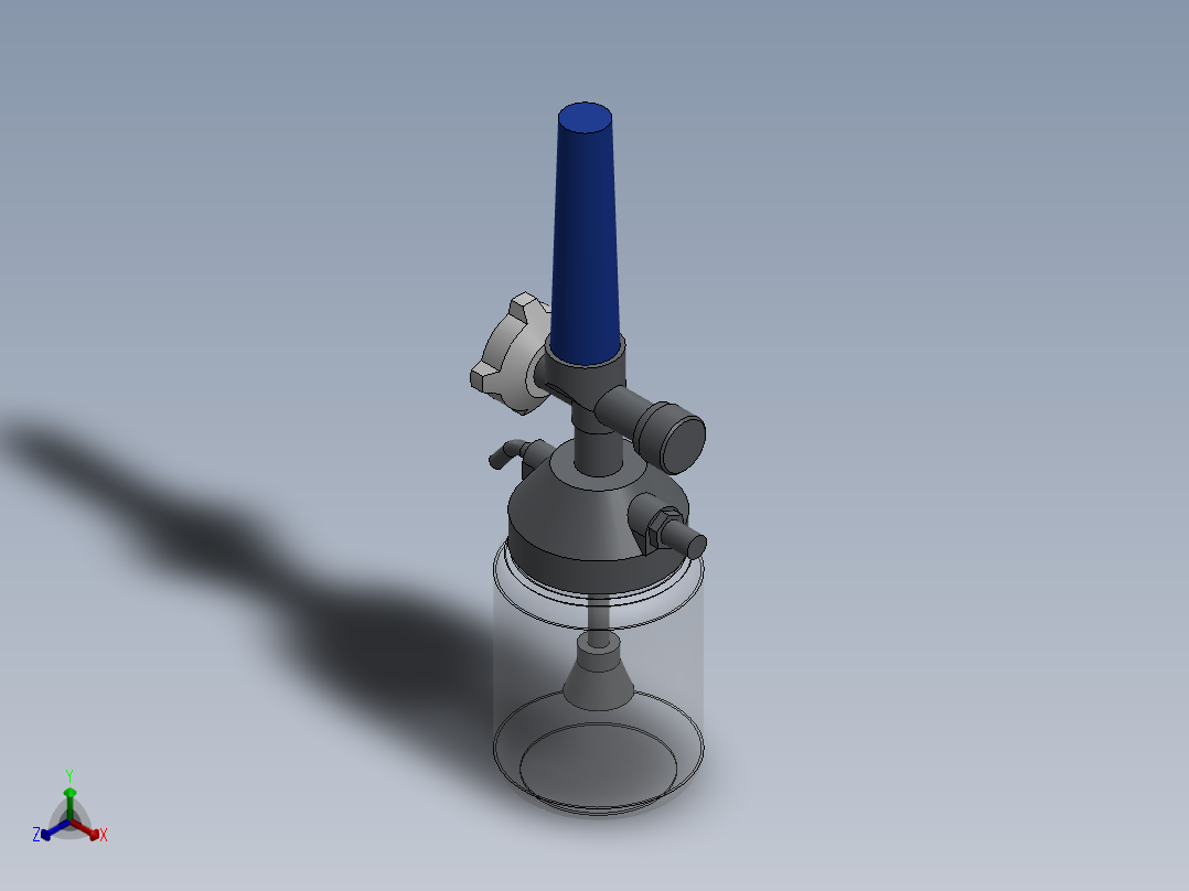 仪表、流量计(31)正等轴测图