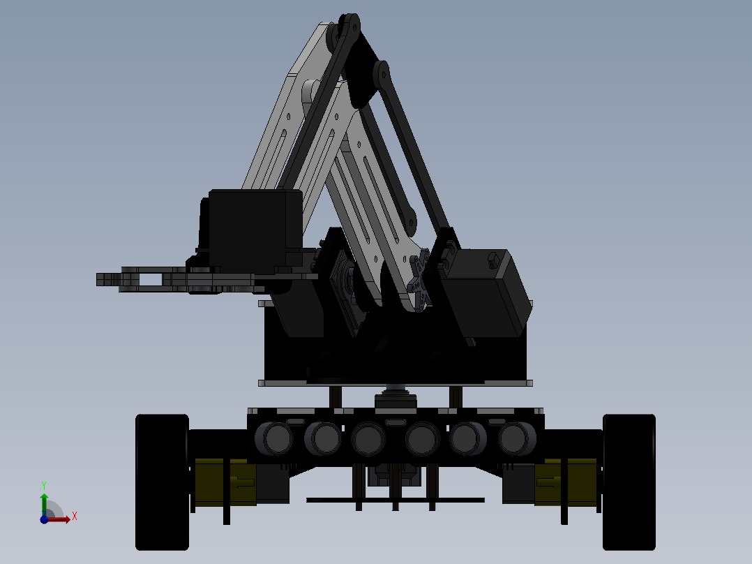 AGV小车、AGV(194)前视图