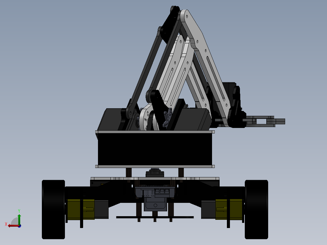 AGV小车、AGV(194)后视图