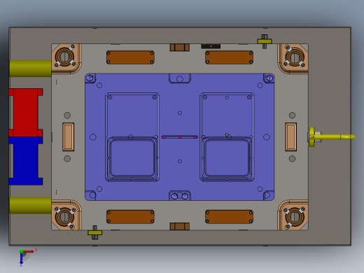 注塑模具、模具(150)俯视缩略图