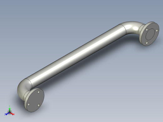 扶手正等轴测缩略图