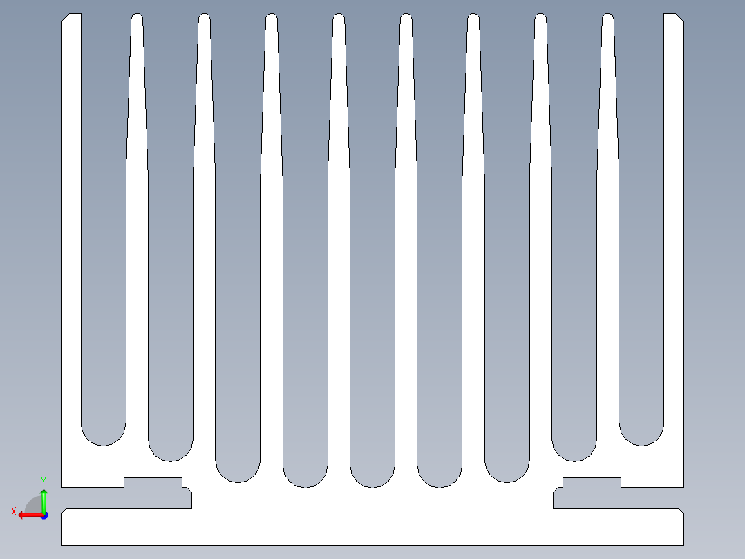 散热器(3)后视图