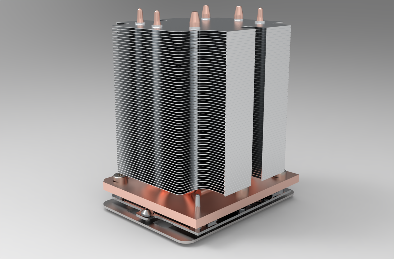 lga3647方形冷却器r1 0 110