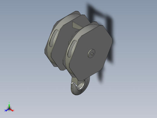 G882-5t叼钩滑轮组
