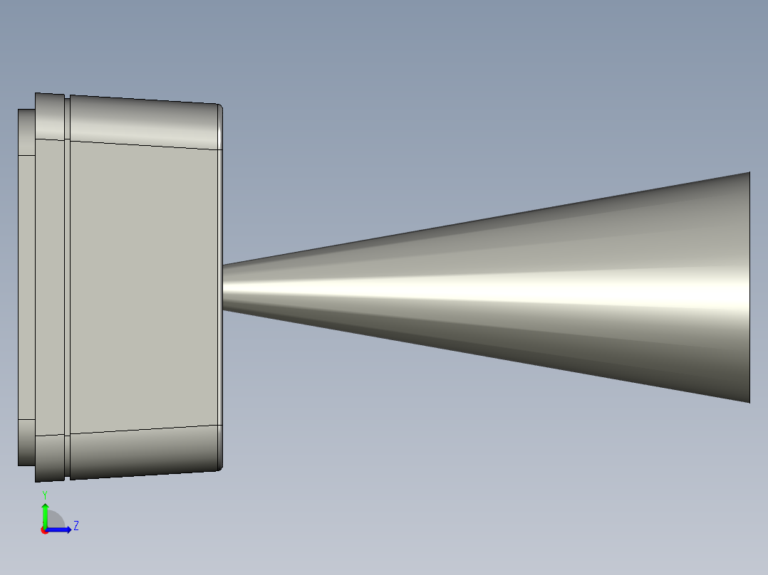 SH-7500扫描器左视图