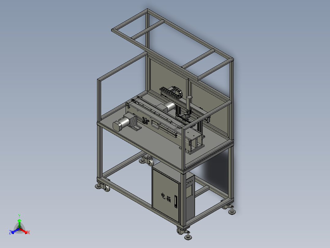 基于门窗玻璃生产的贴膜机