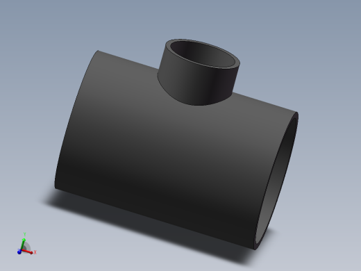 RTee_DN300_150_U-PVC