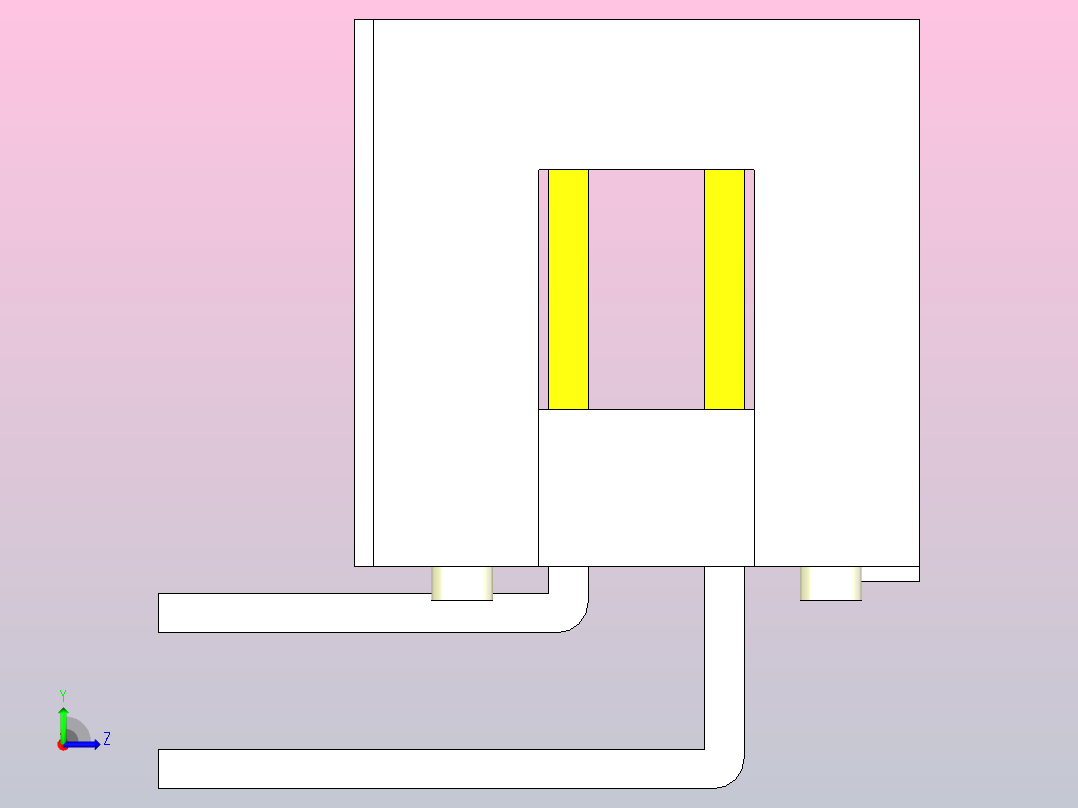 IEC 60603-13哈廷- SEK（国际数据中心连接器）左视图