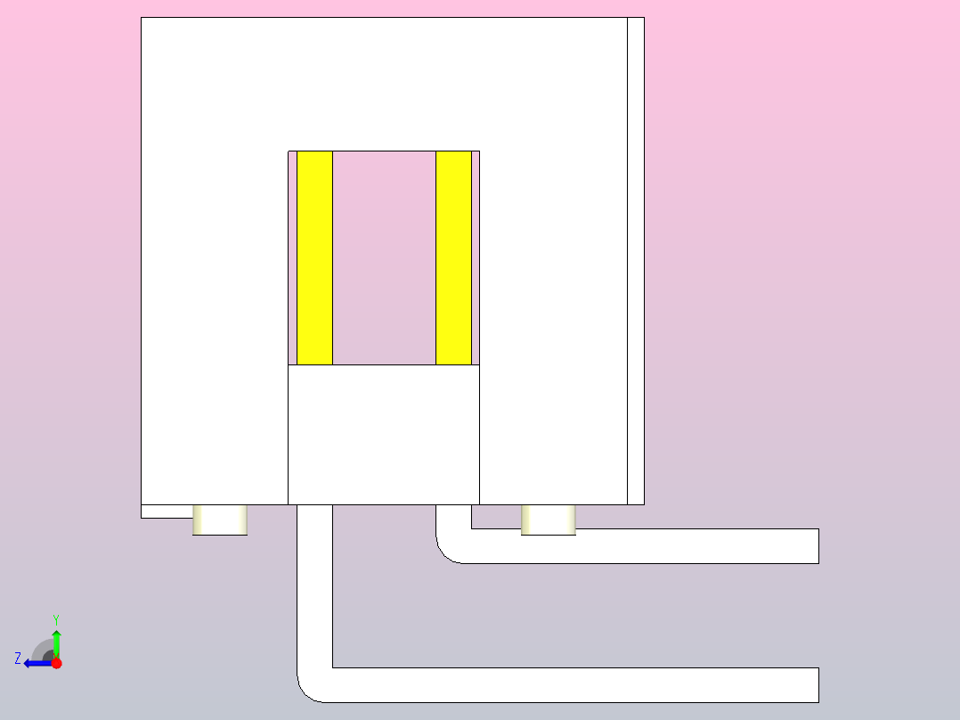 IEC 60603-13哈廷- SEK（国际数据中心连接器）右视图