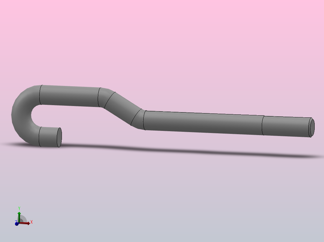 地脚螺栓B型_BM64×1000主视图