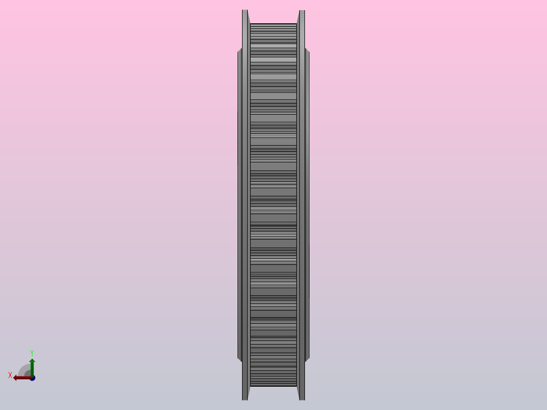 标准型梯形齿同步带轮XL型_SXLHC-44-031-dc16-A后视图