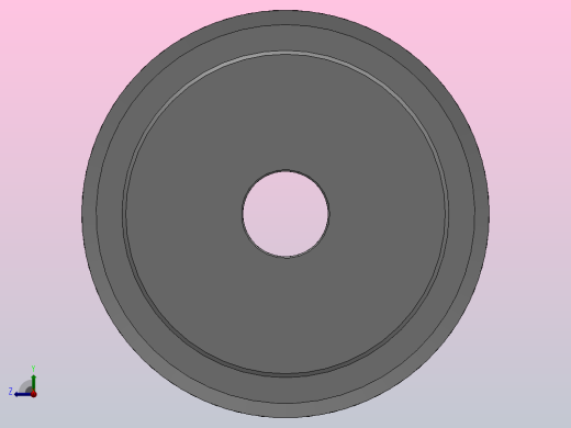 标准型梯形齿同步带轮XL型_SXLHC-44-031-dc16-A右视缩略图