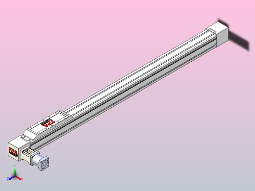 伺服电机集成皮带传动直线执行器TPA-OCB-80-140-L1050-DR-J60-N3
