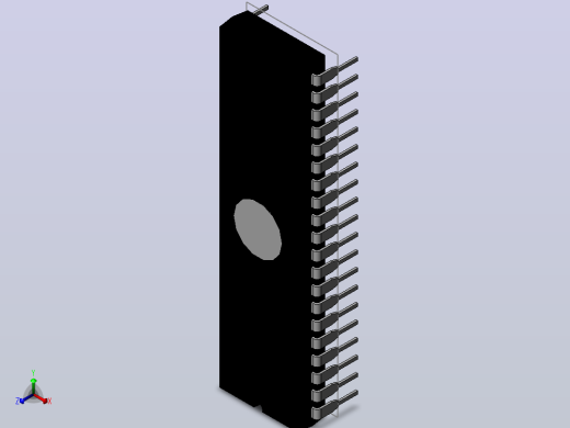 电子器件DIP 40 IC with 0_320in Window