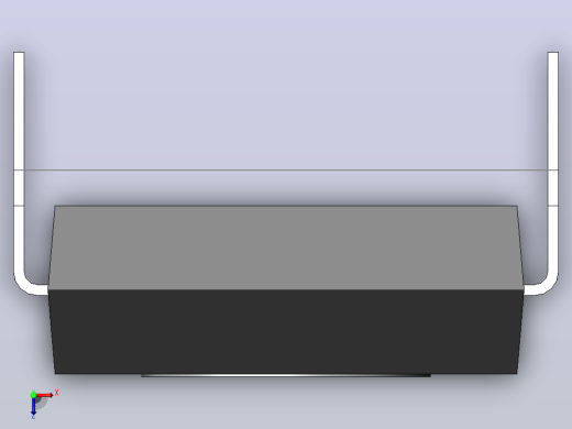 电子器件DIP 40 IC with 0_320in Window俯视缩略图