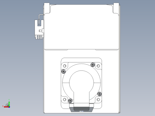 日规模组半封闭丝杆TPA-HNR-110D-1610C-L500-MP-C-P40-N3后视缩略图