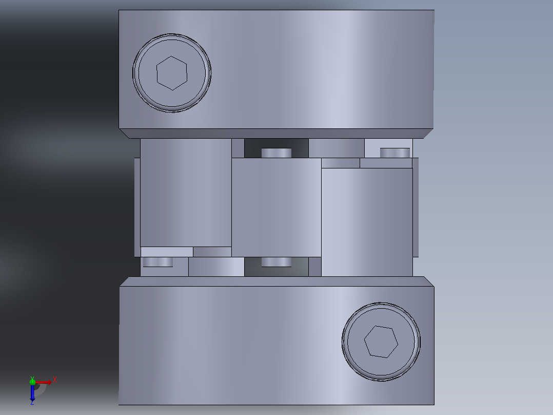 联轴器R+W Coupling-EKL_2俯视图