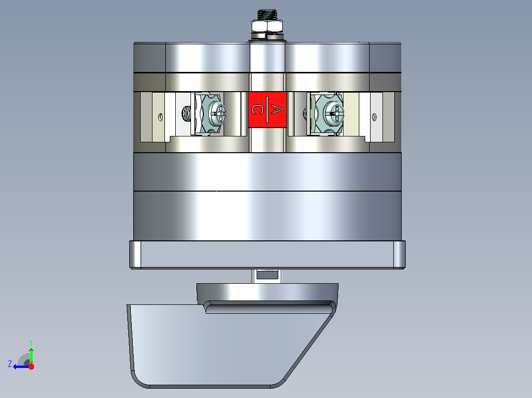 LW5D-16-1万能转换开关三维模型202011右视图