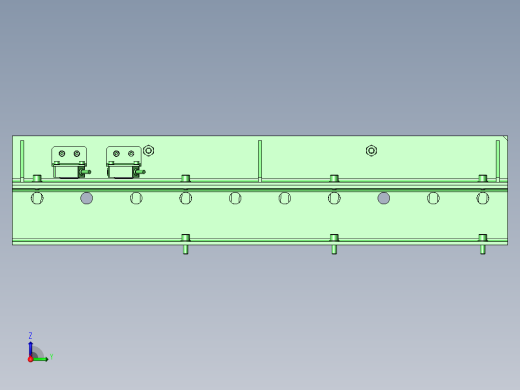 弹簧式释放装置前视缩略图
