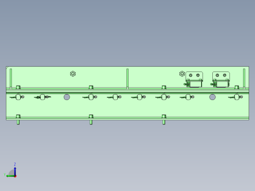 弹簧式释放装置后视缩略图