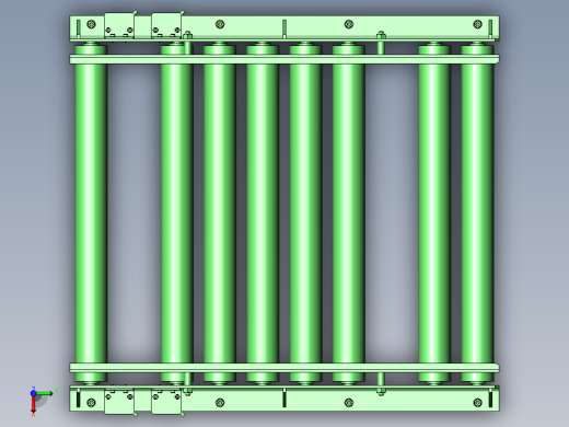 弹簧式释放装置俯视缩略图